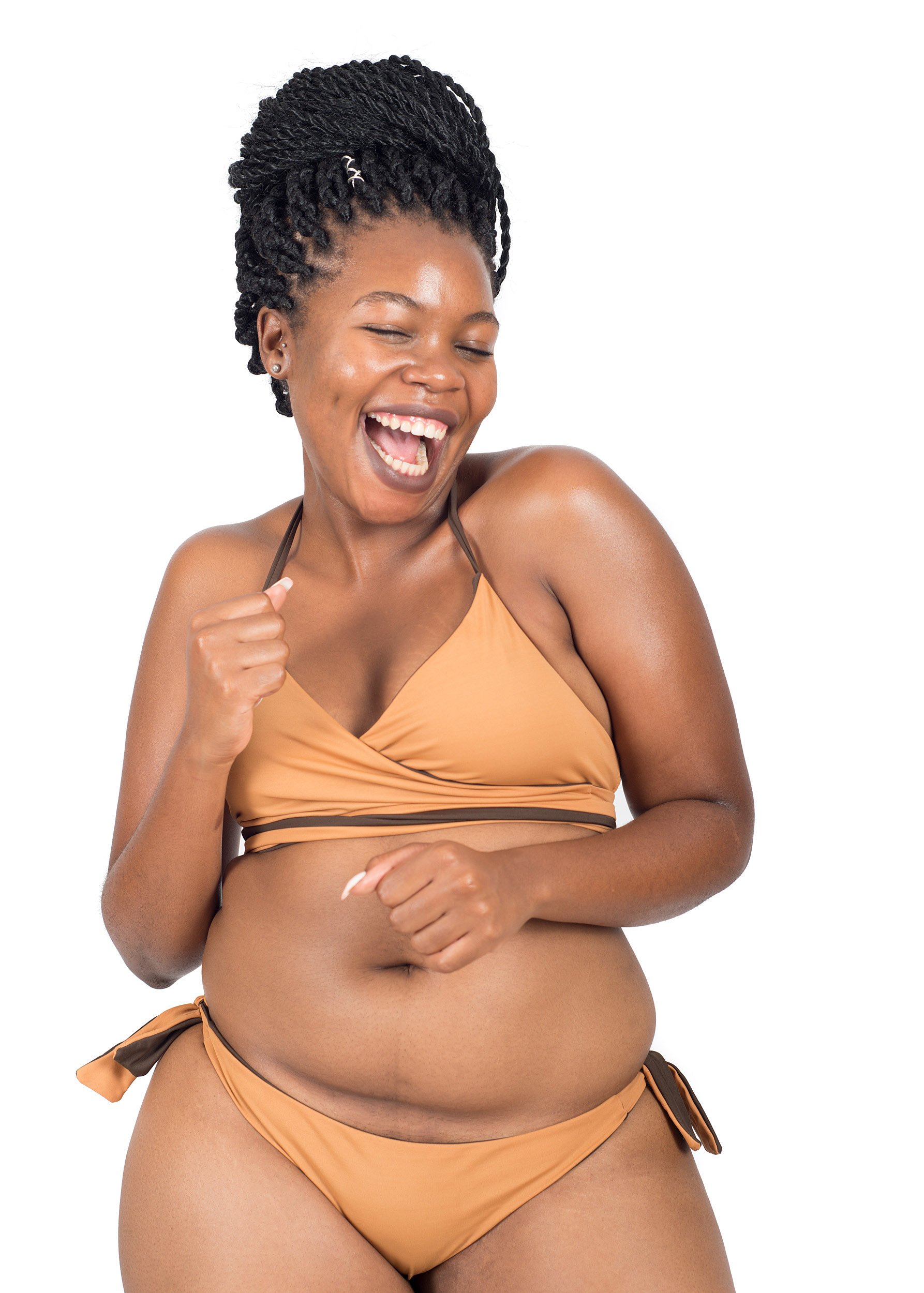 Nude Wear - 2 in 1 Bikini Bottom Cocoa & Toffee - Image 7