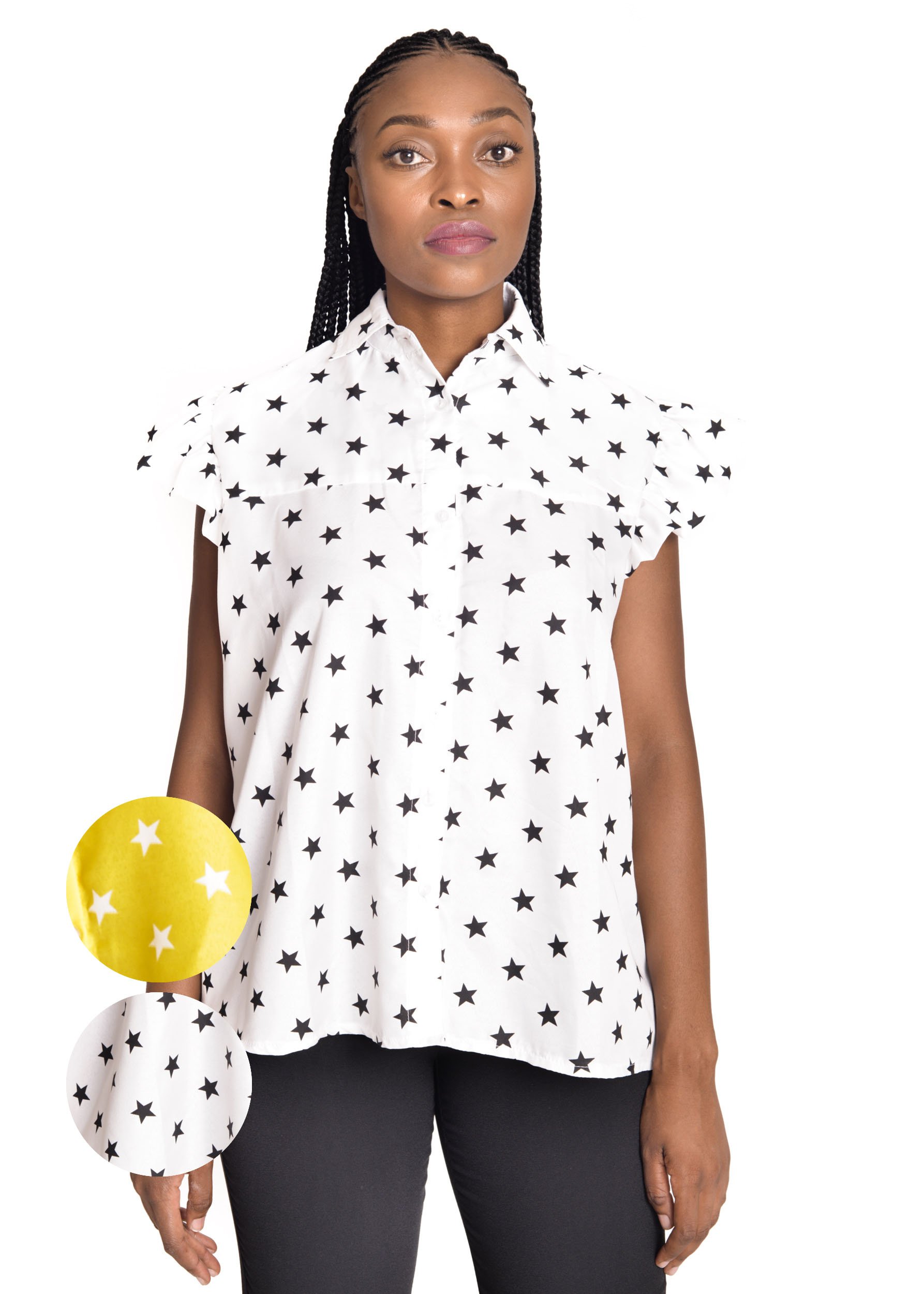 Amelia Wearhouse - Sleeveless Top Stars